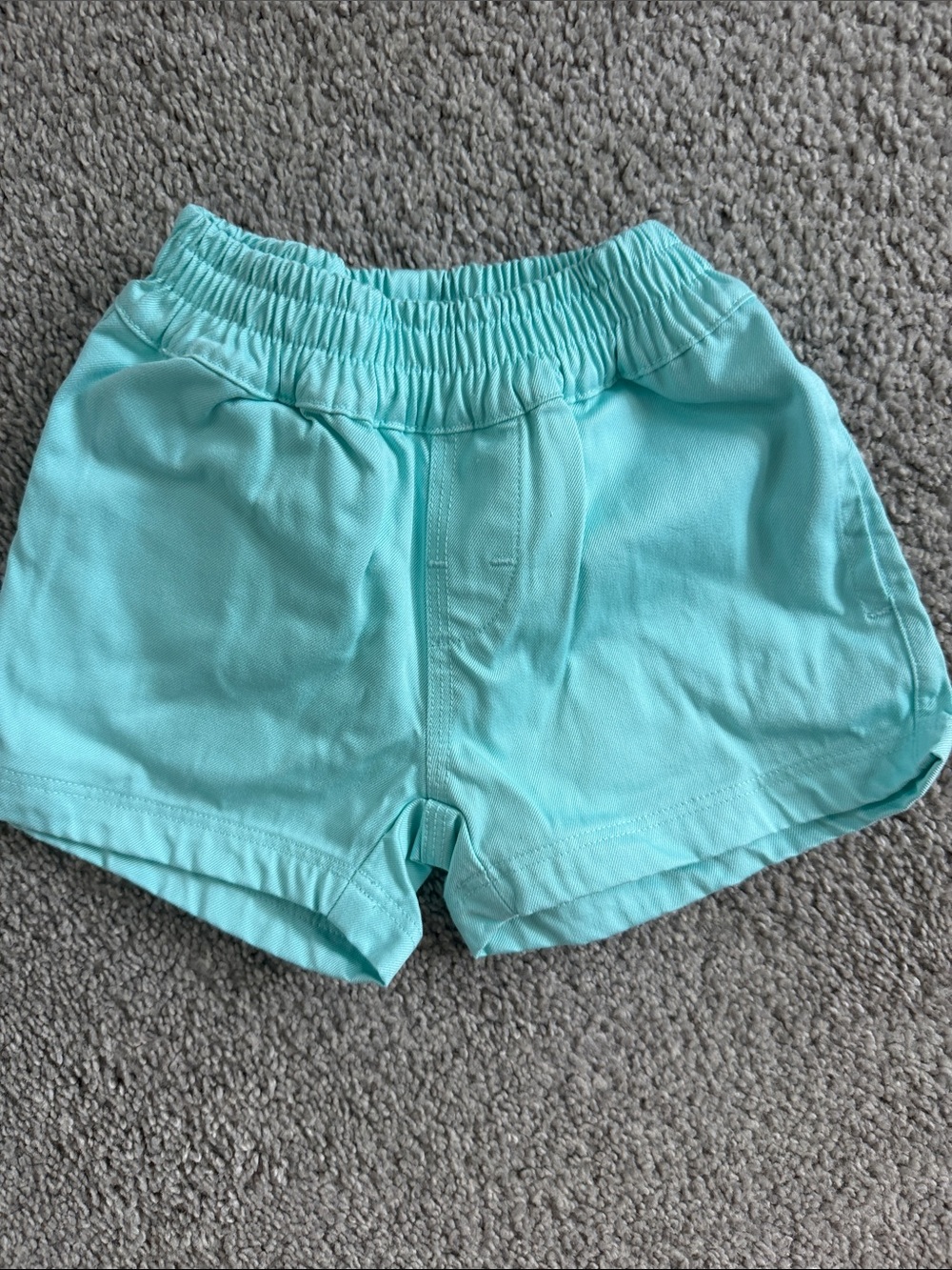 TBBC Aqua Elastic-Waist Shorts - Light Blue